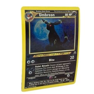 Umbreon 13/75 proxy Pokemon Card 1st edition
